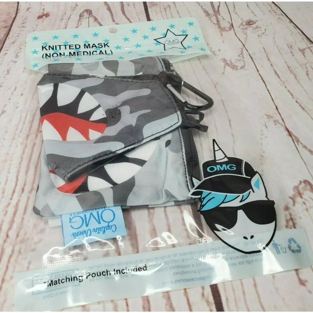 Captain Owens OMG Accessories Knitted Fun Face Cover